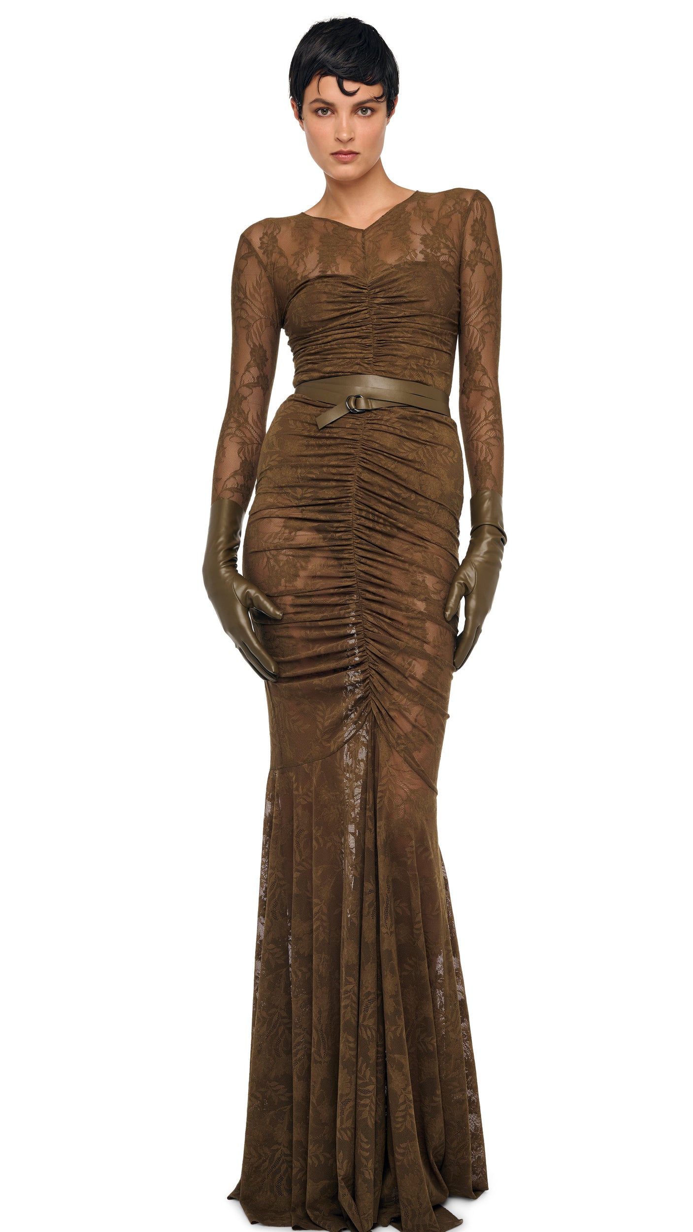 norma kamali shirred midi dress Norma Kamali | Dresses | Nwt Norma Kamali Walter Shirred Midi Dress With Winglet Sleeves Celadon Size Xs