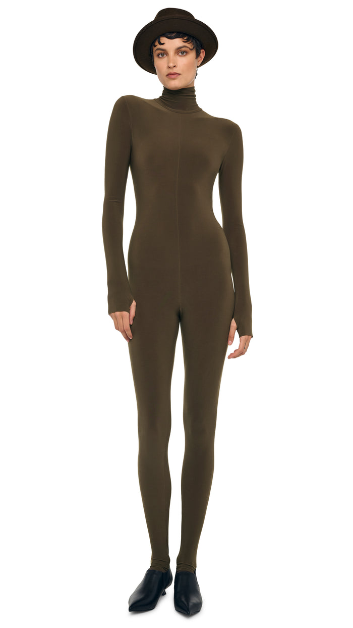 LONG SLEEVE TURTLE CATSUIT W/ FOOTIE #1