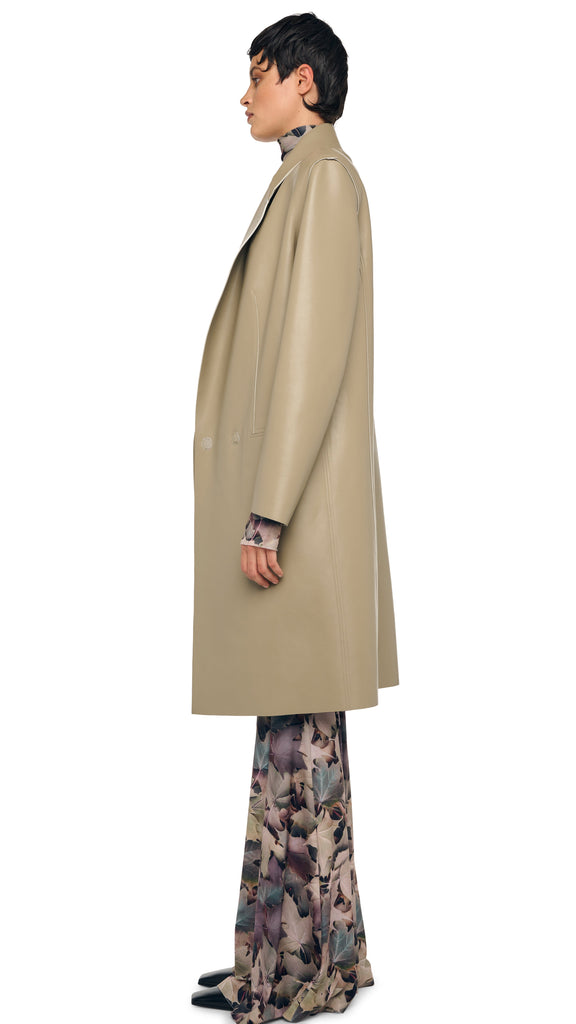 OS DOUBLE BREASTED JACKET – Elm – Norma Kamali