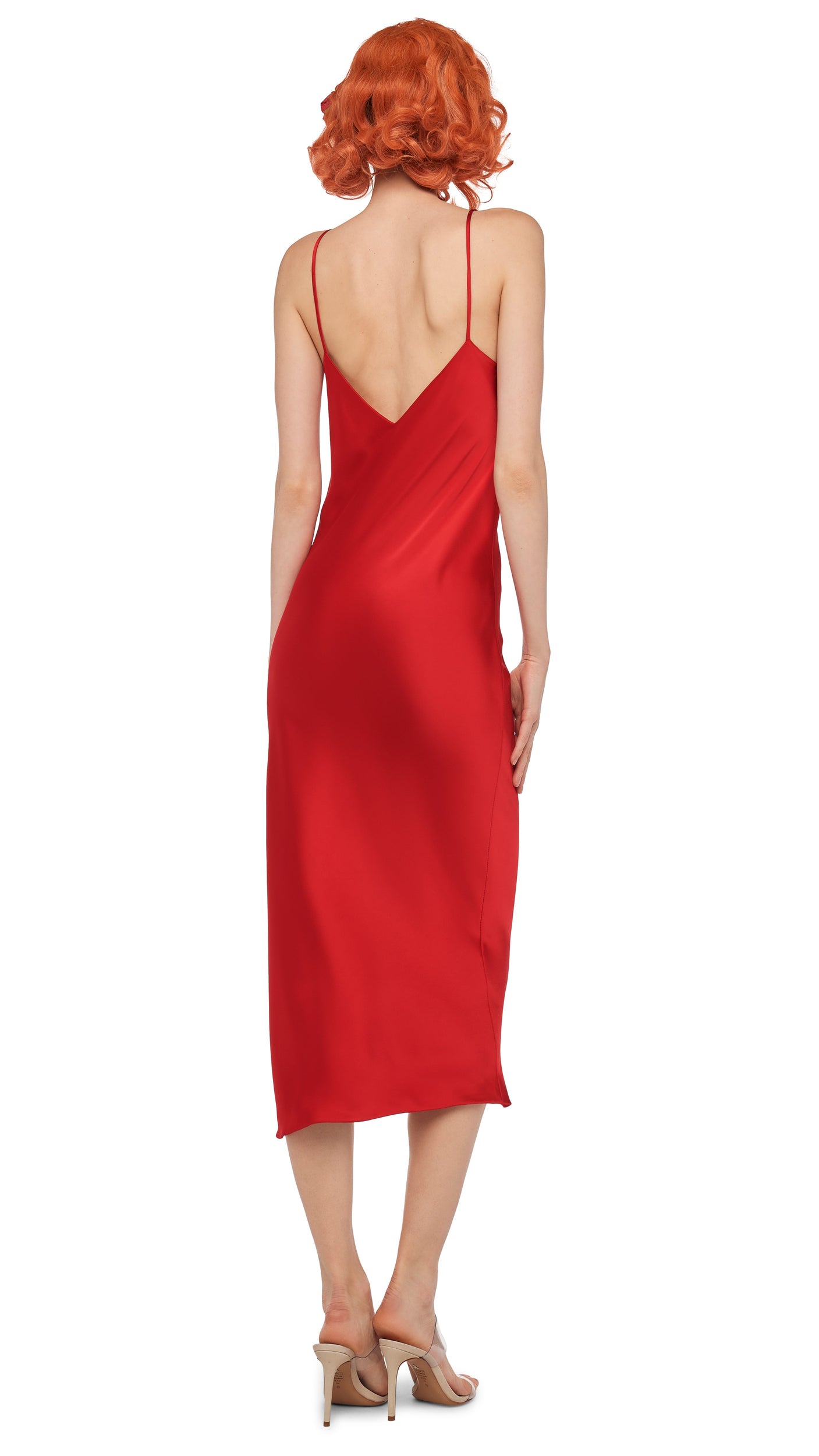 Red Satin Slip Dress Long BIAS SLIP DRESS TO MIDCALF Tiger Red Norma Kamali Red Satin Slip Dress Long BIAS SLIP DRESS TO MIDCALF Tiger Red Norma Kamali