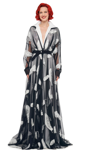 SUPER OS BF NK SHIRT FLARED GOWN #1 Thumbnail