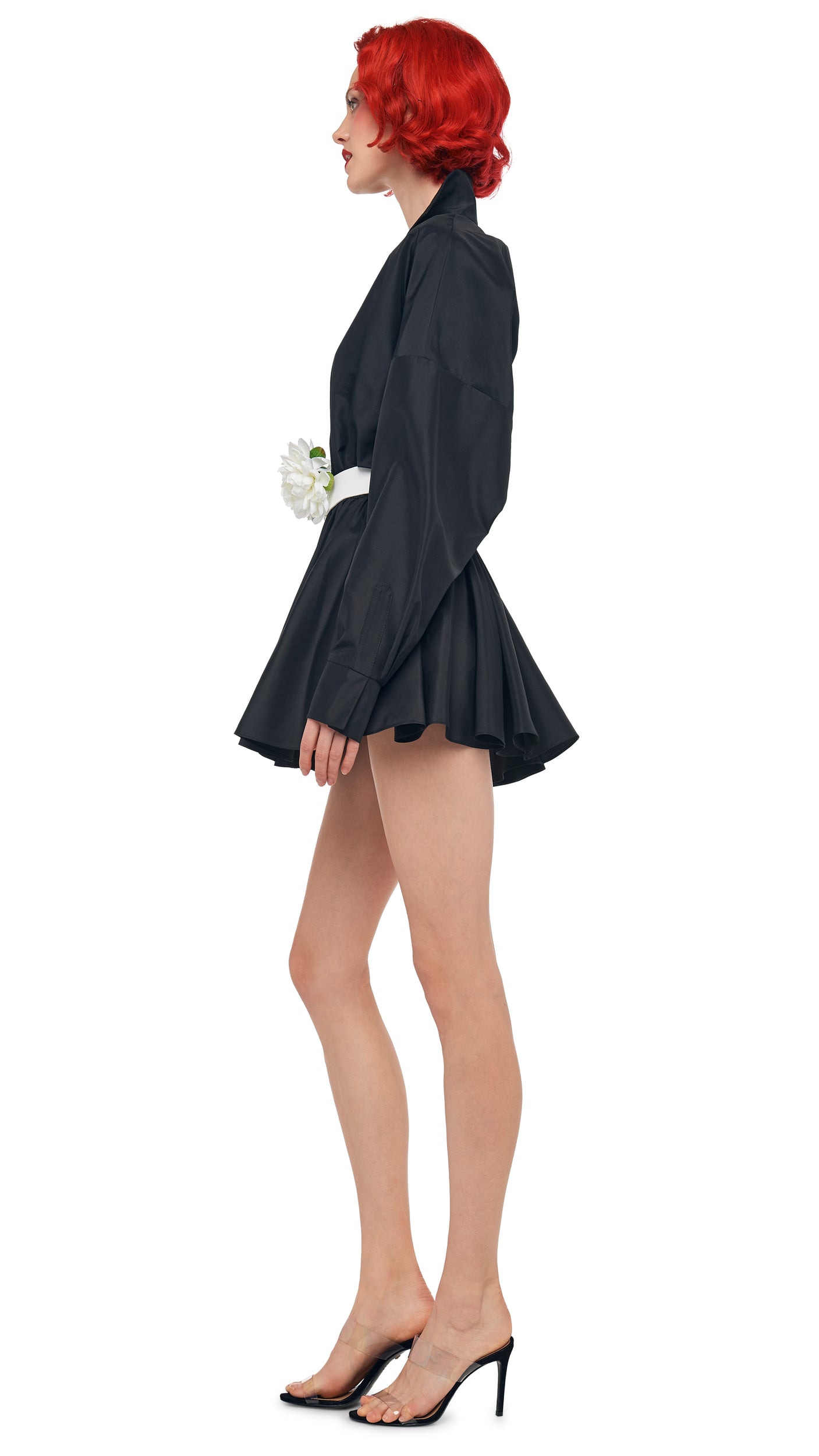 bf shirt dress Norma Kamali Oversized NK Flared Dress