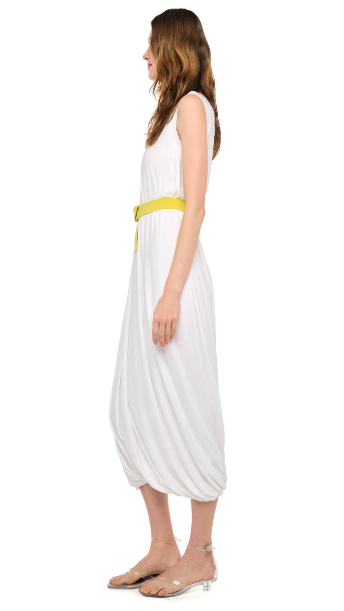 SLEEVELESS TWIST MIDCALF DRESS #2