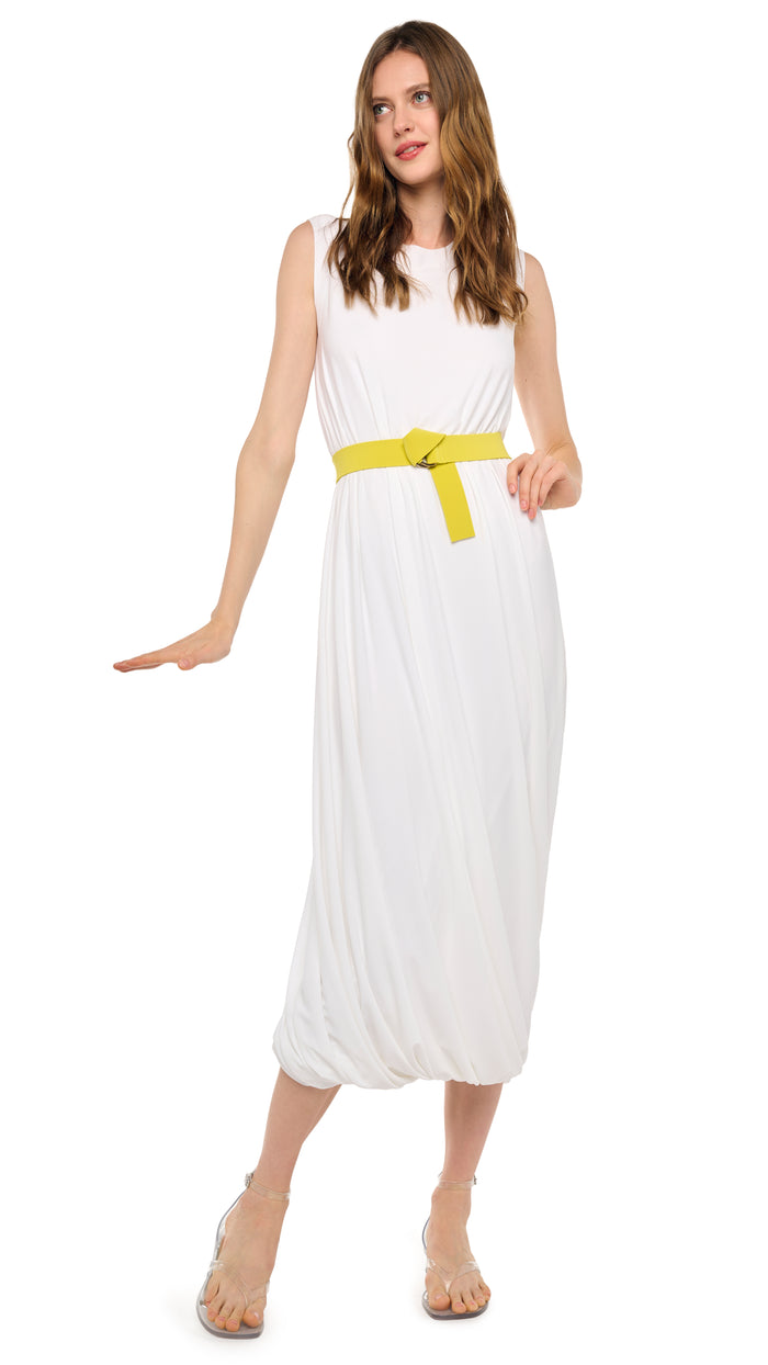 SLEEVELESS TWIST MIDCALF DRESS #7