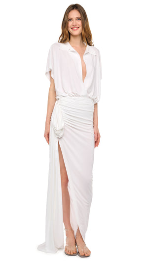 DIANA LONG SKIRT W/ BOW #5 Thumbnail