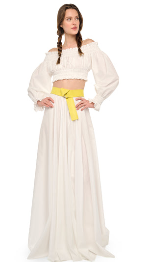 FLARED SKIRT TO FLOOR #5 Thumbnail