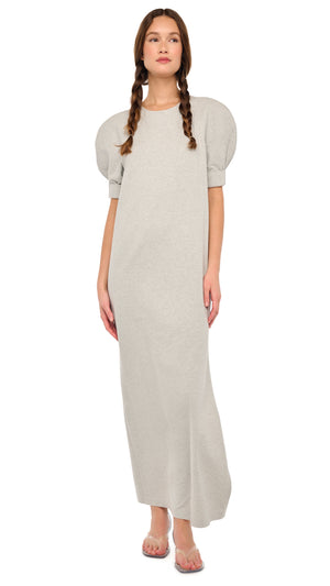 SHORT SLEEVE BOMBER 1980S LONG DRESS #4 Thumbnail
