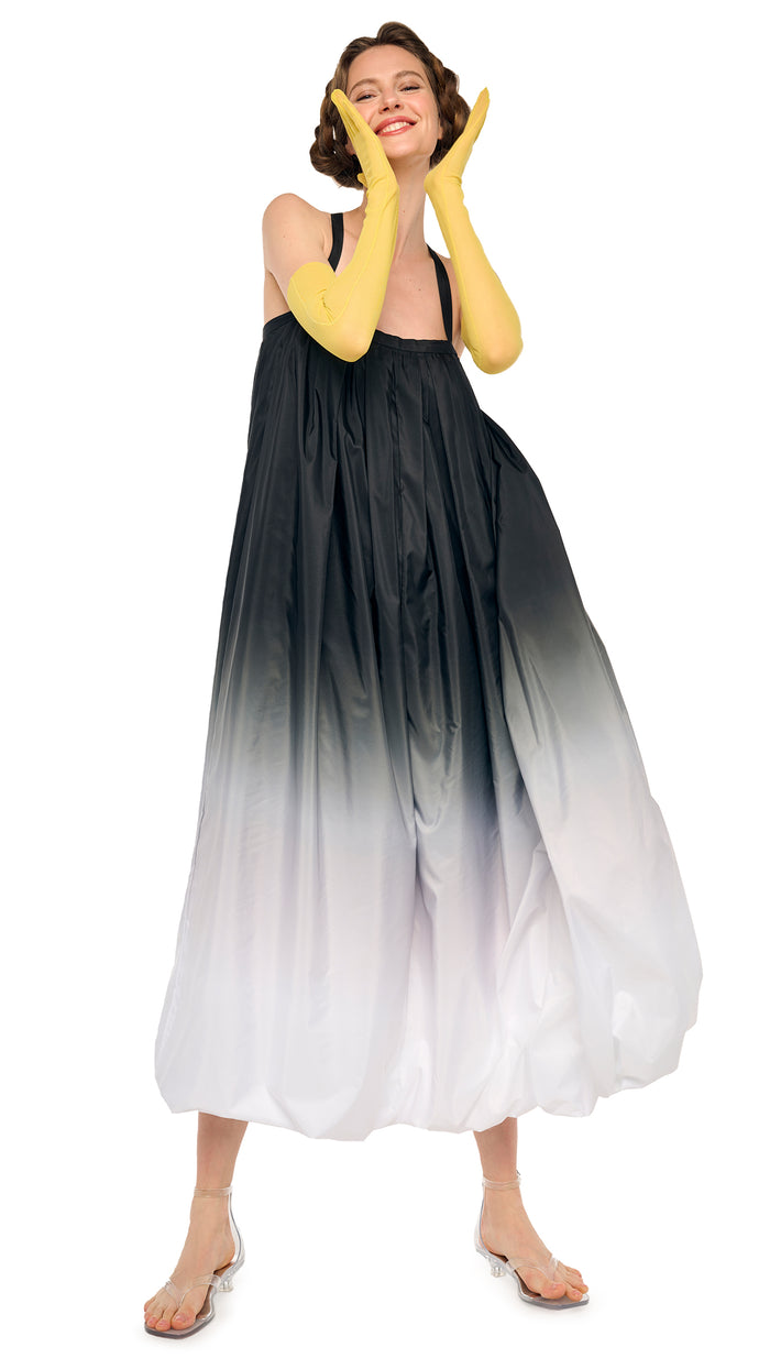 STRAP BUBBLE DRESS TO MIDCALF #8