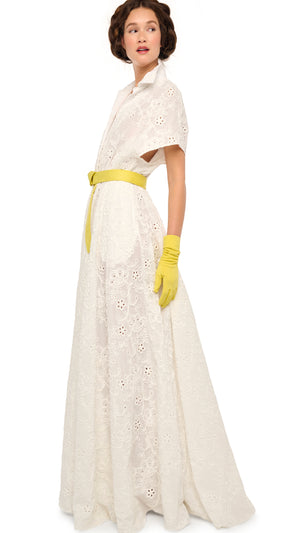 OVERSIZED SLEEVELESS NK FLARED GOWN #2 Thumbnail