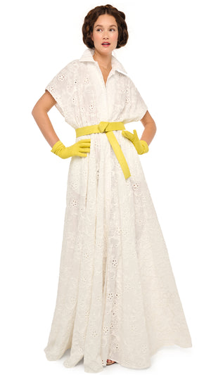 OVERSIZED SLEEVELESS NK FLARED GOWN #4 Thumbnail