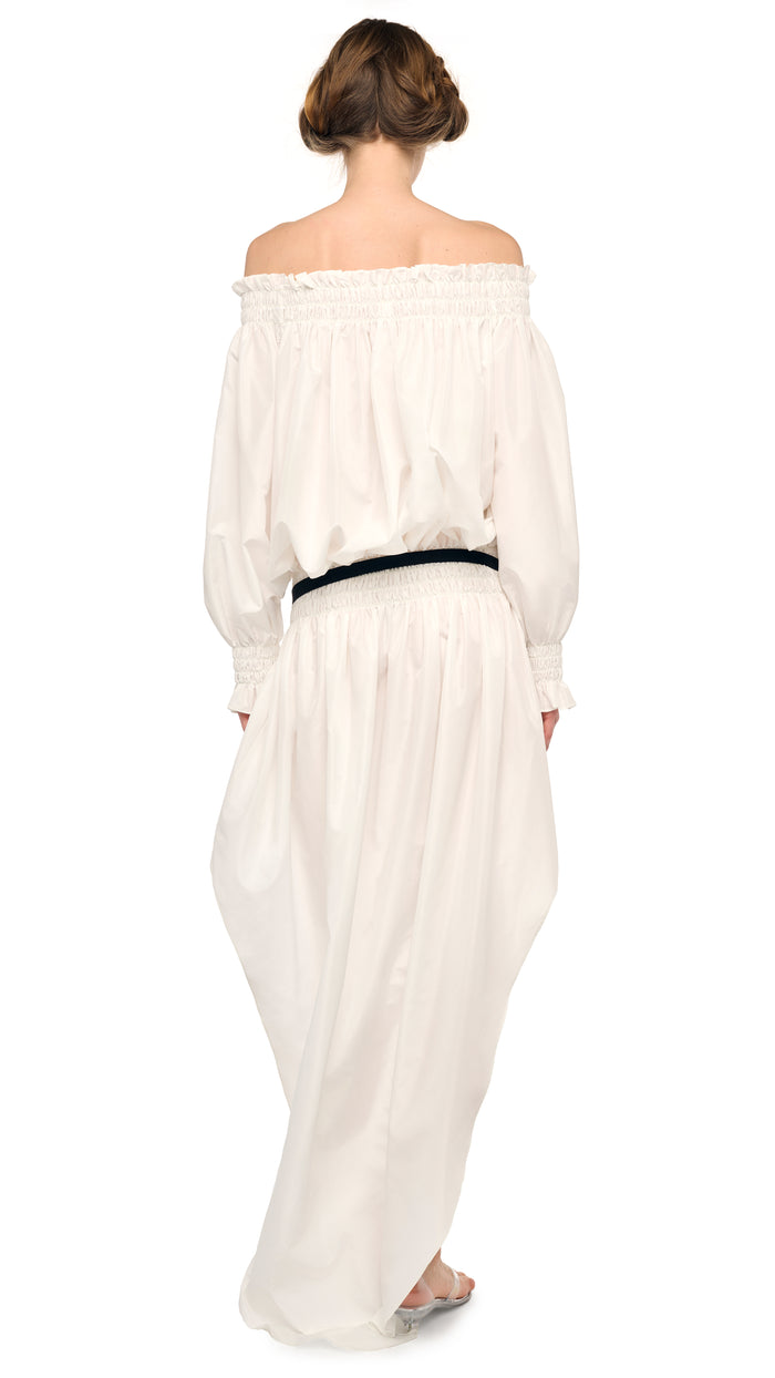 LONG SLEEVE PEASANT HI LOW DRESS #3