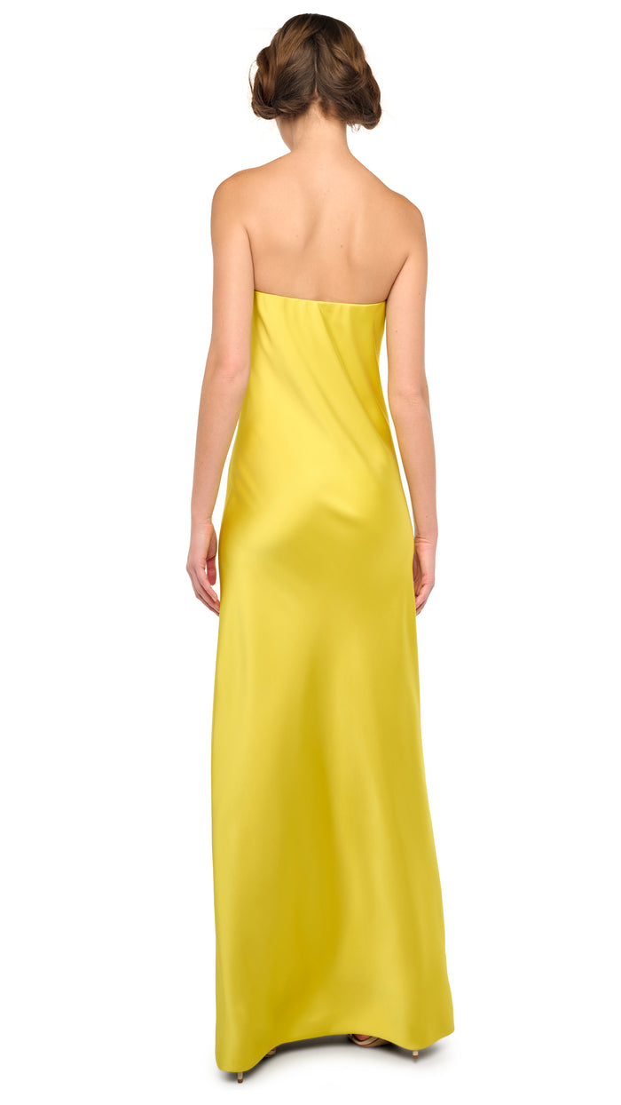 BIAS STRAPLESS GOWN #3