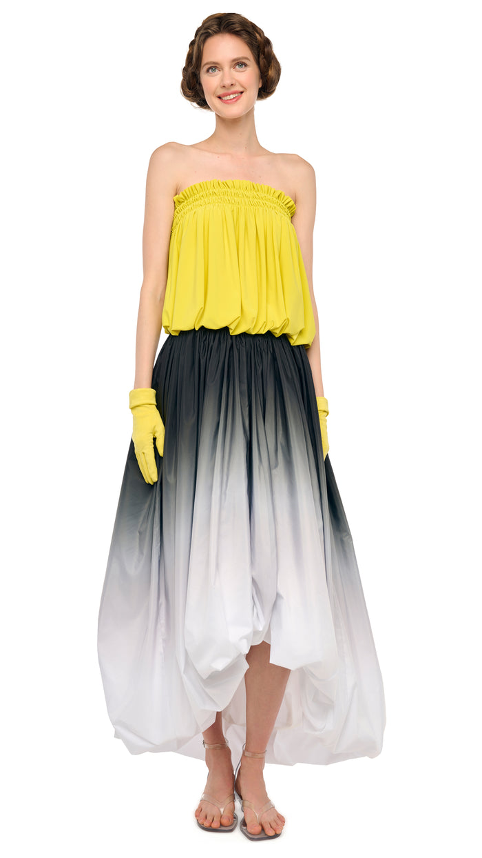 HI LOW BUBBLE SKIRT #2