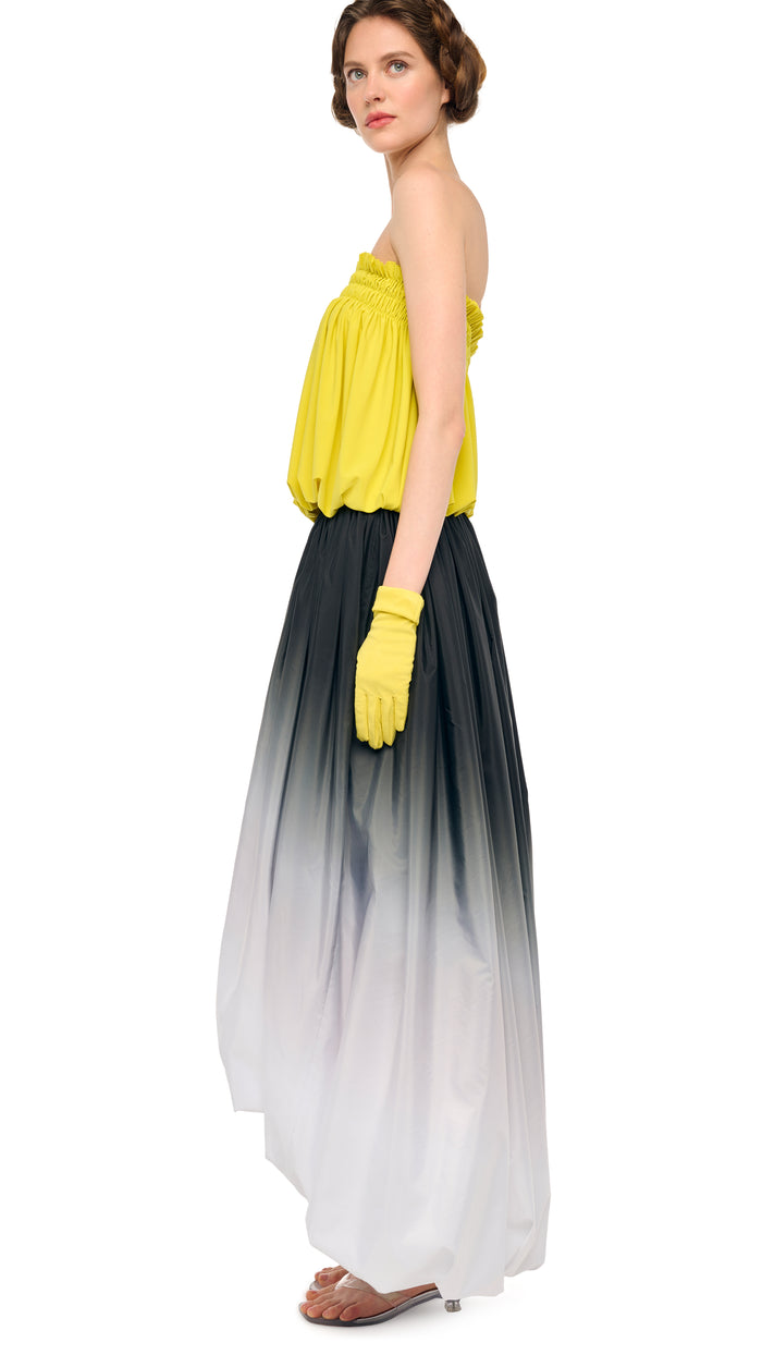 HI LOW BUBBLE SKIRT #4