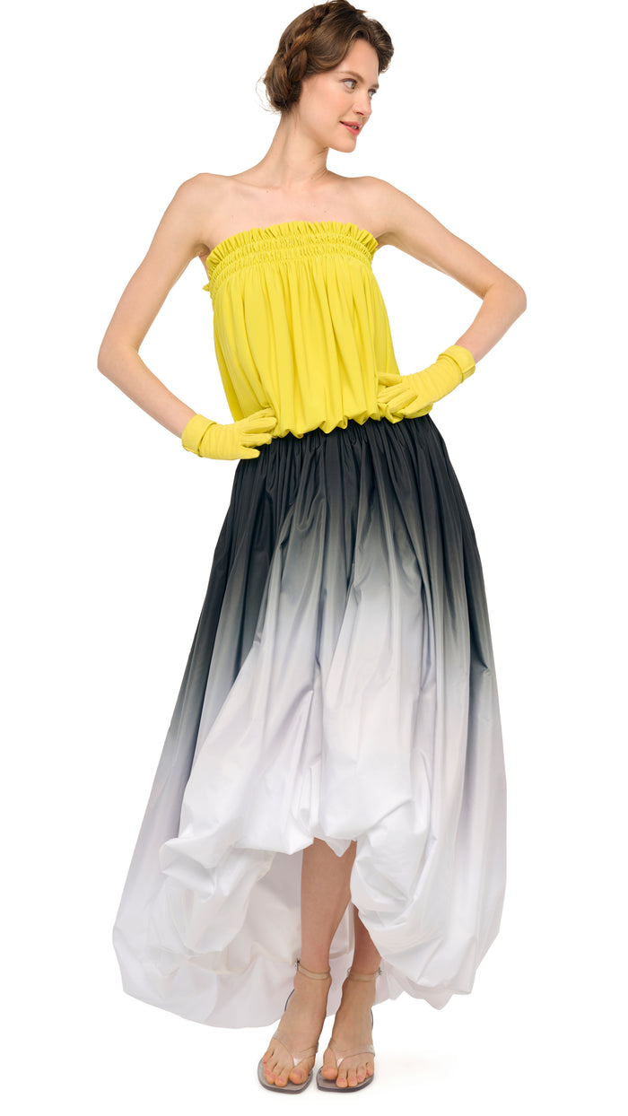 STRAPLESS PEASANT BODYSUIT #5