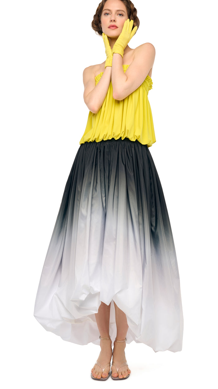 STRAPLESS PEASANT BODYSUIT #6