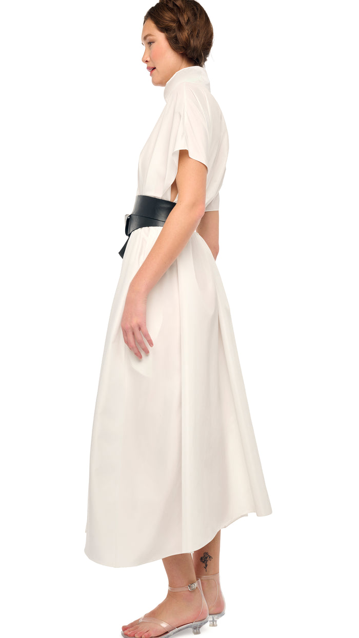OVERSIZED SLEEVELESS  NK SHIRT TO MIDCALF OPEN #2