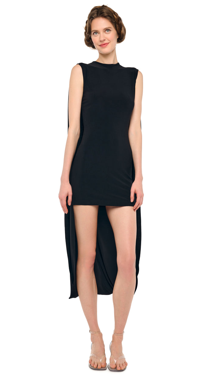 SLEEVELESS XL COCOON MINI DRESS #2