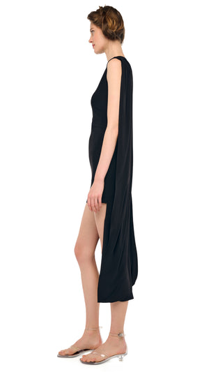 SLEEVELESS XL COCOON MINI DRESS #3 Thumbnail