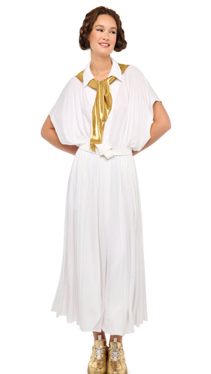 OVERSIZED SLEEVELESS NK FLARED DRESS #6 Thumbnail