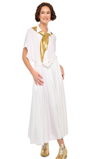 OVERSIZED SLEEVELESS NK FLARED DRESS #5 Thumbnail