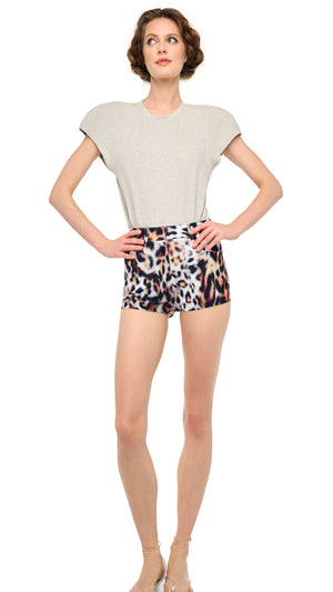 CAP SLEEVE BOMBER BODYSUIT #5 Thumbnail