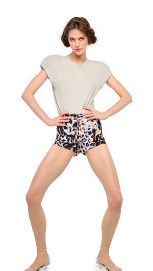 HIGH WAIST JEAN SHORT #6 Thumbnail