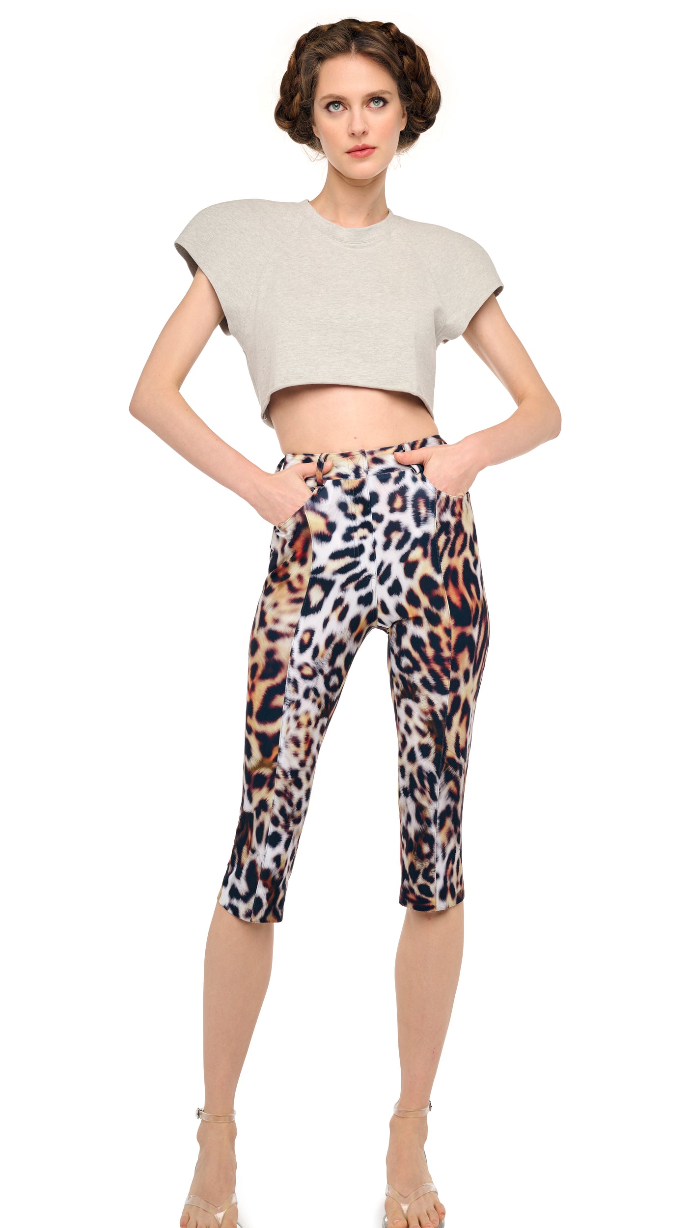 PEDAL PUSHER JEAN – Urban Animal – Norma Kamali