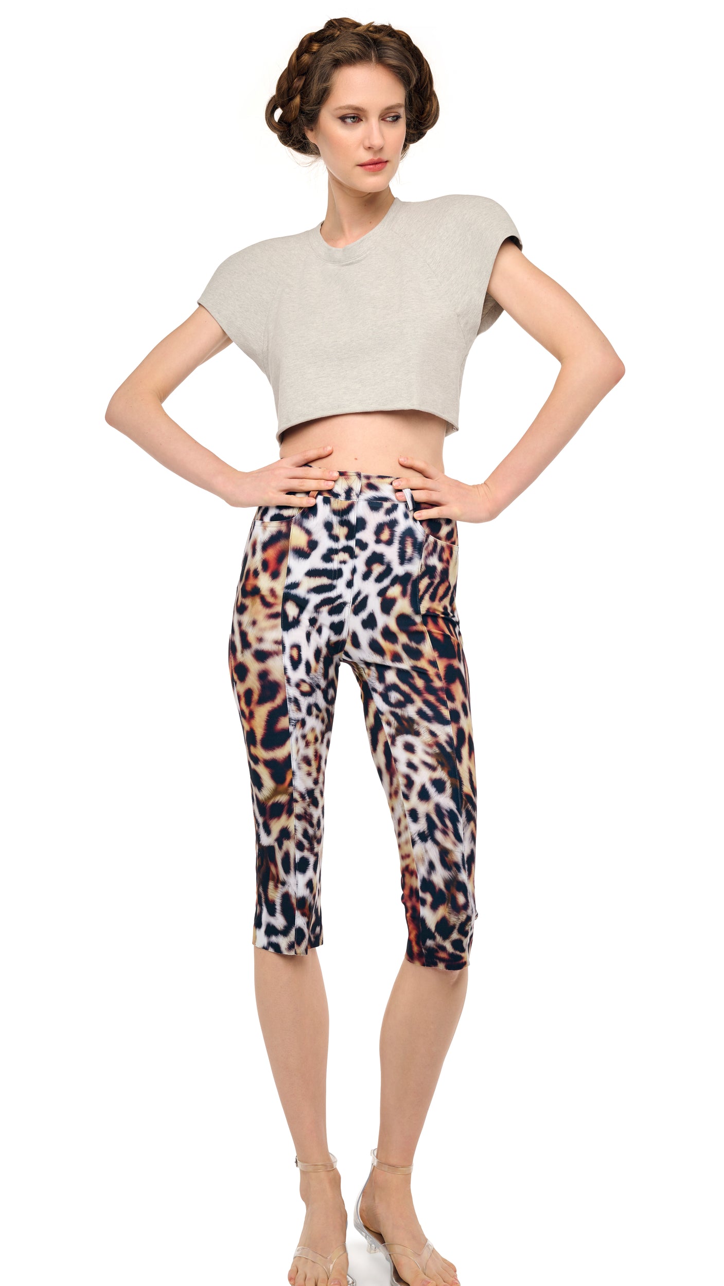 pedal pusher PEDAL PUSHER JEAN – Urban Animal – Norma Kamali