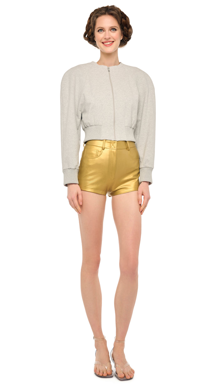 HIGH WAIST JEAN SHORT #4
