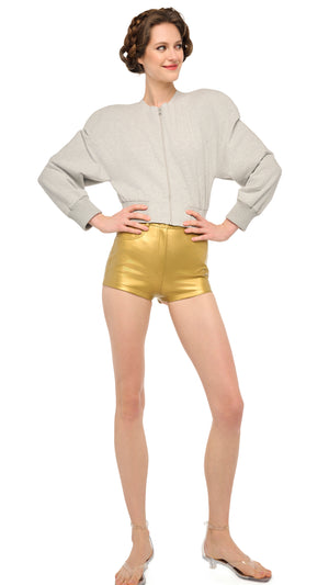 HIGH WAIST JEAN SHORT #5 Thumbnail