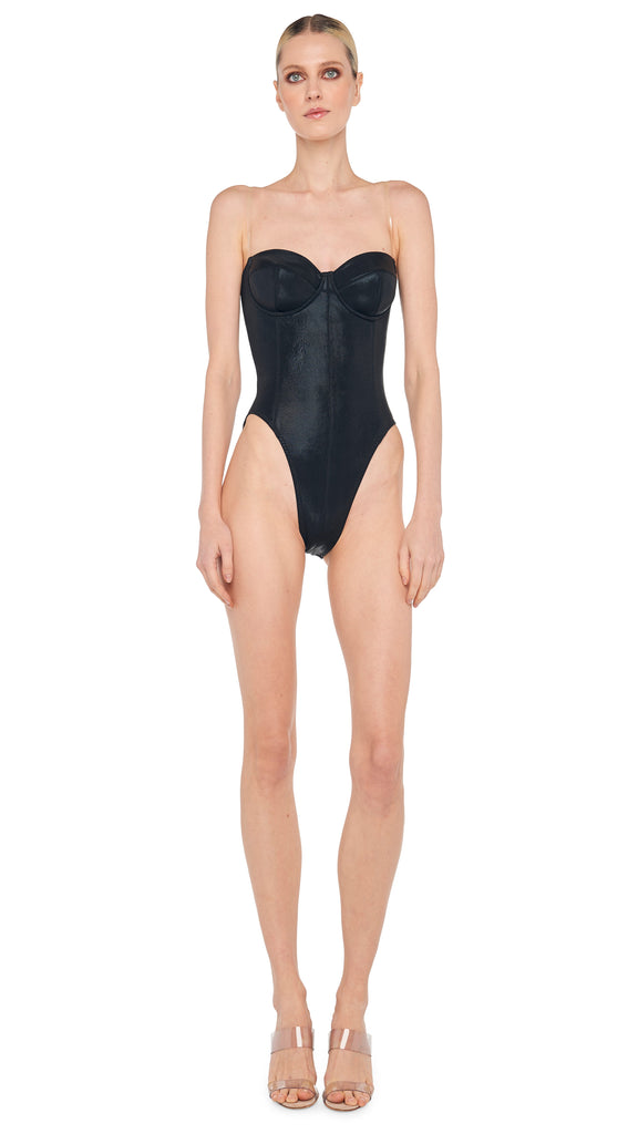 CORSET MIO – Black – Norma Kamali