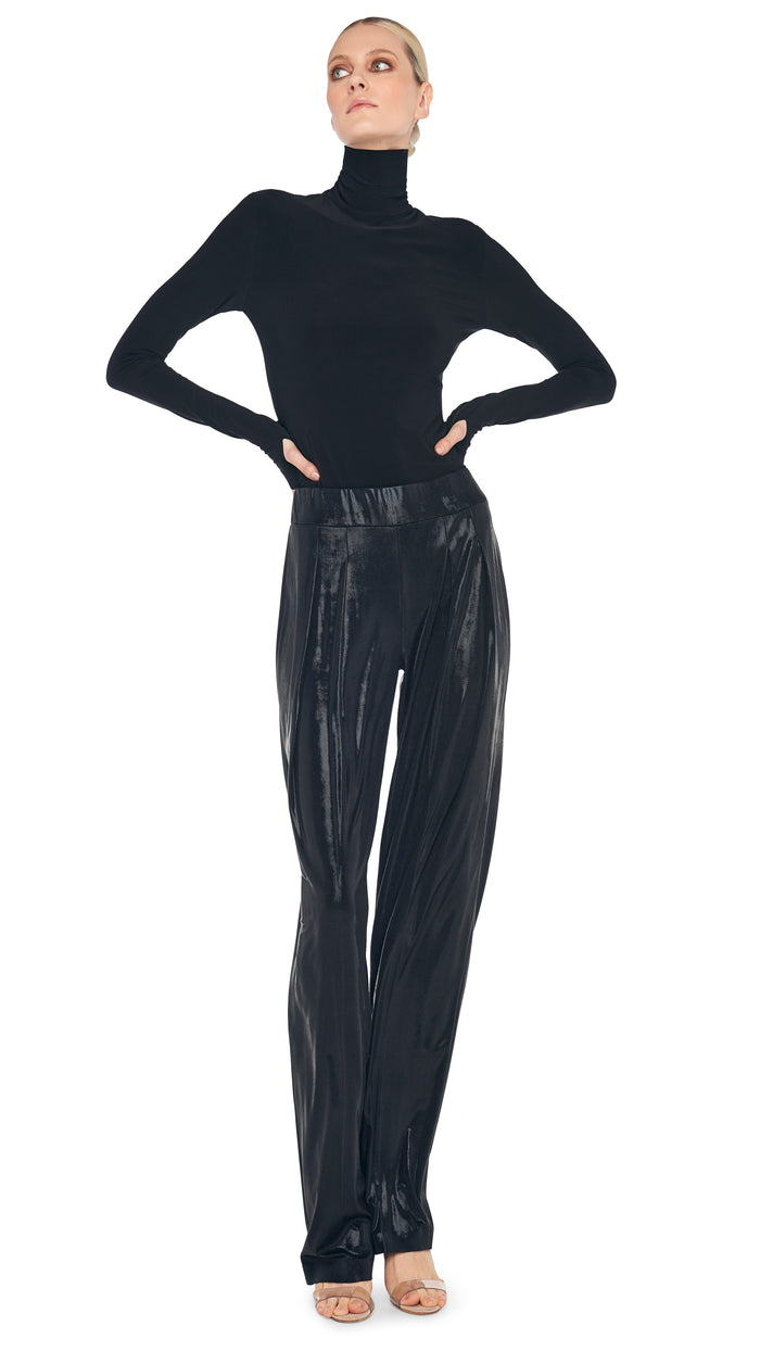 LOW RISE PLEATED TROUSER #4