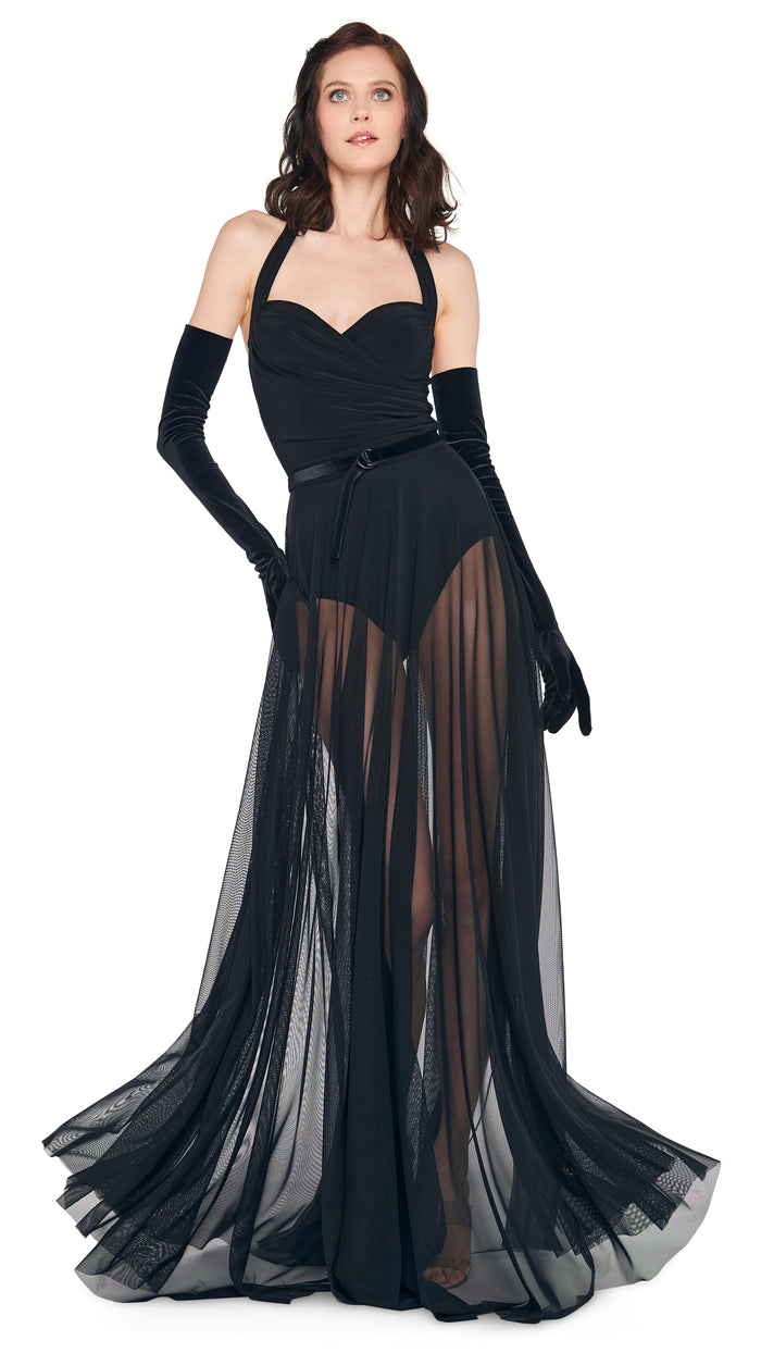 CAYLA FLARED GOWN #7