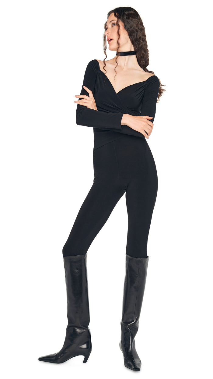 OFF SHOULDER SWEETHEART CATSUIT #5