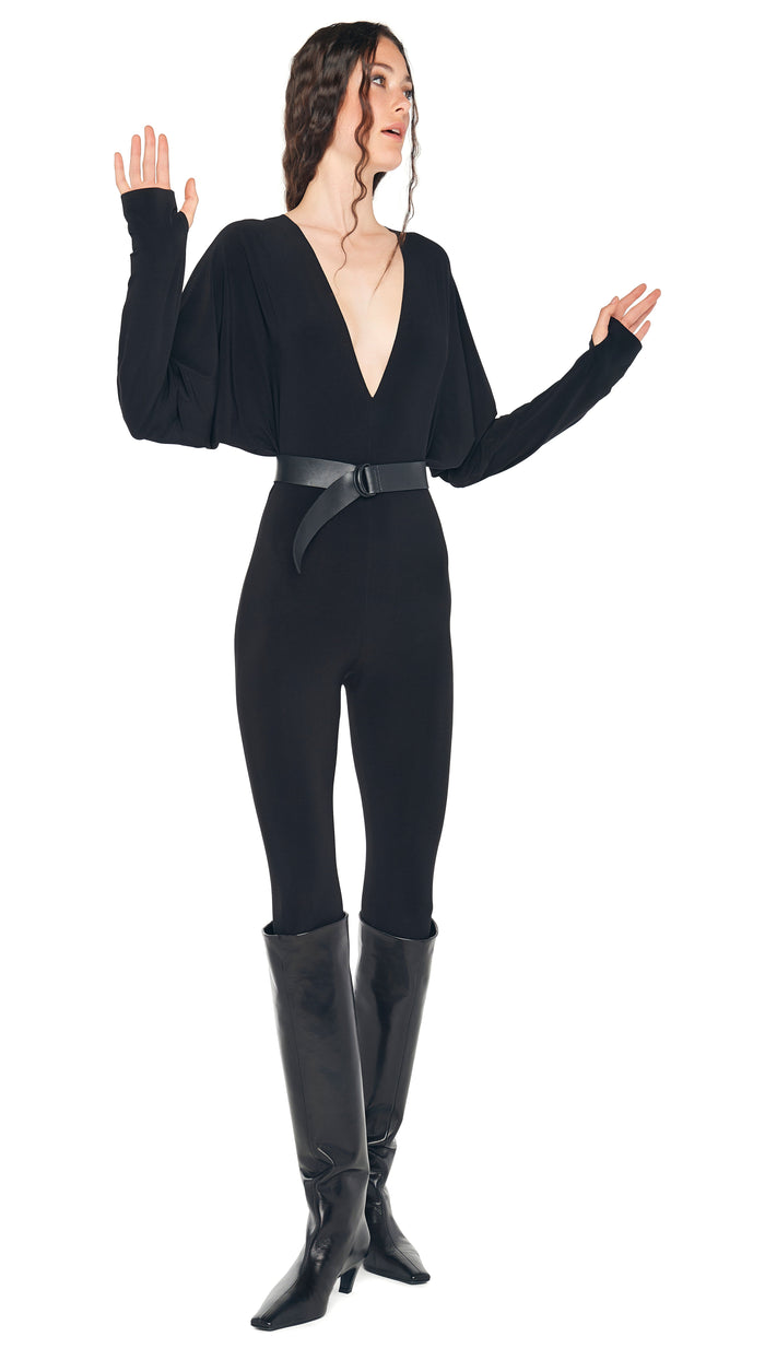 DOLMAN V NECK CATSUIT #6