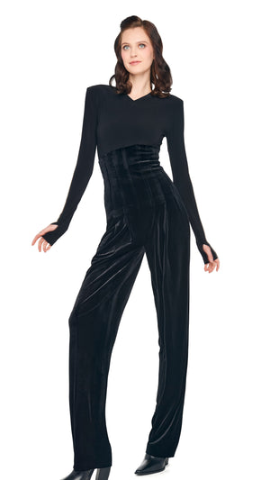 HIGH WAIST TAILORED PLEAT PANT #4 Thumbnail