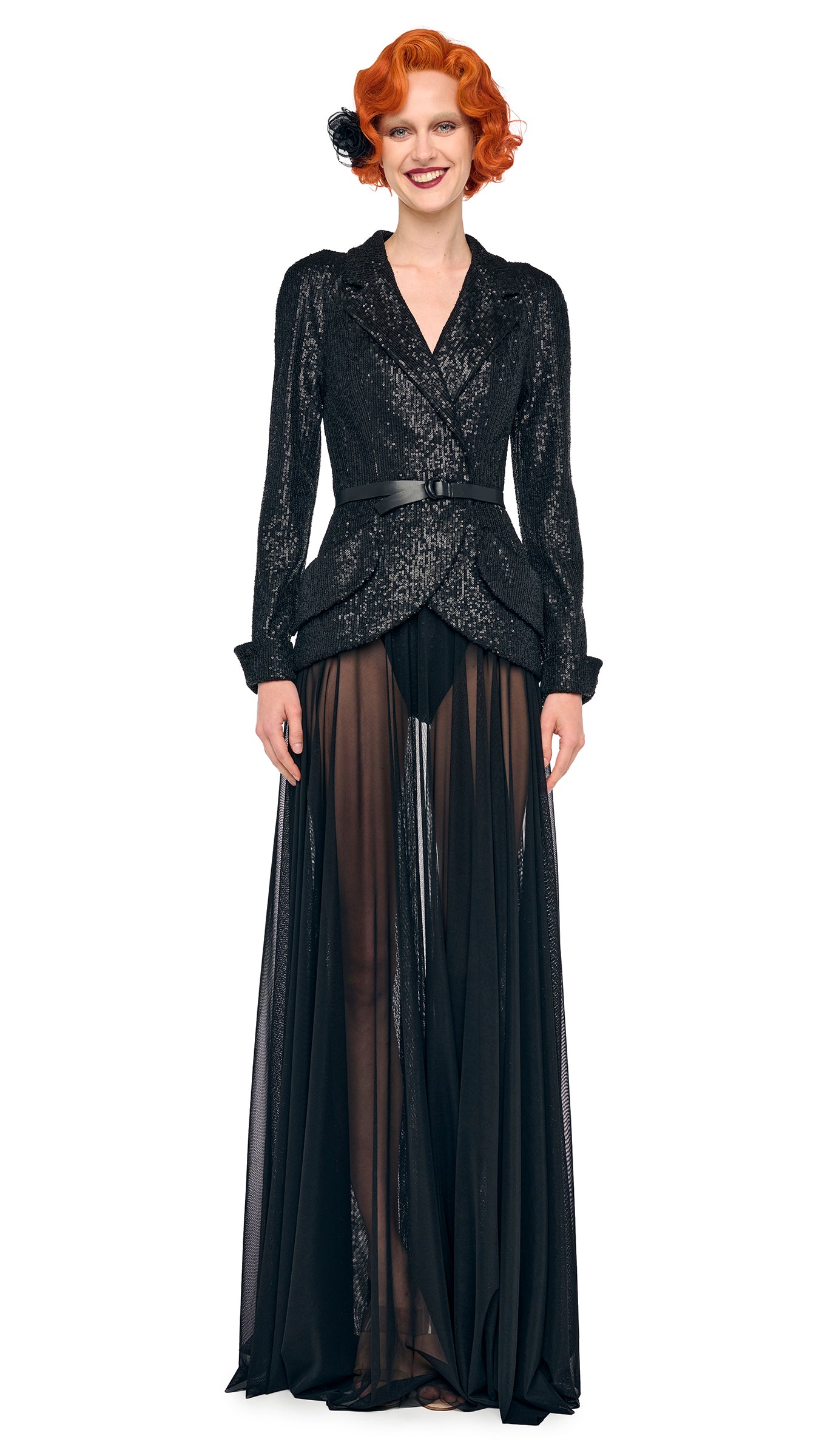 Norma Kamali Bird Jacket - Black / Size M Norma Kamali Bird Jacket - Black / Size M