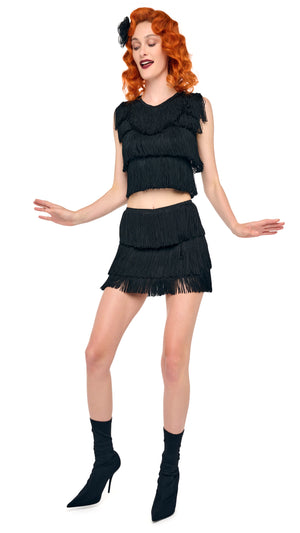 FRINGE MINI SKIRT #5 Thumbnail
