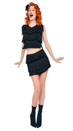 FRINGE MINI SKIRT #6 Thumbnail