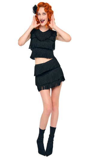 FRINGE MINI SKIRT #8 Thumbnail