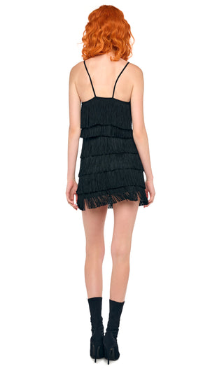 FRINGE SLIP MINI DRESS #3 Thumbnail