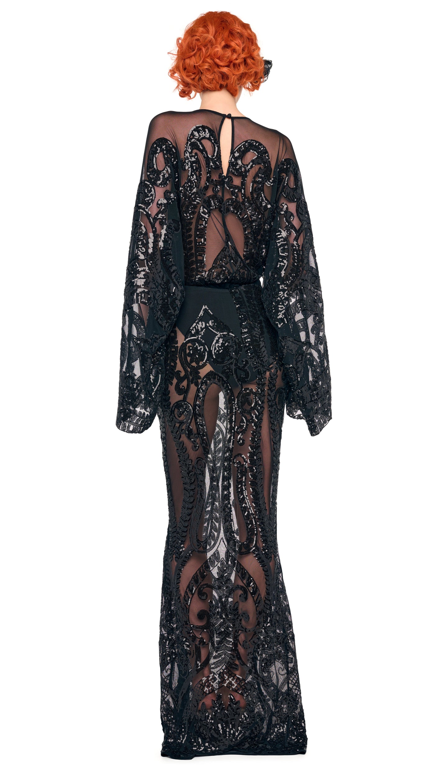 OBIE LONG SKIRT – Black – Norma Kamali