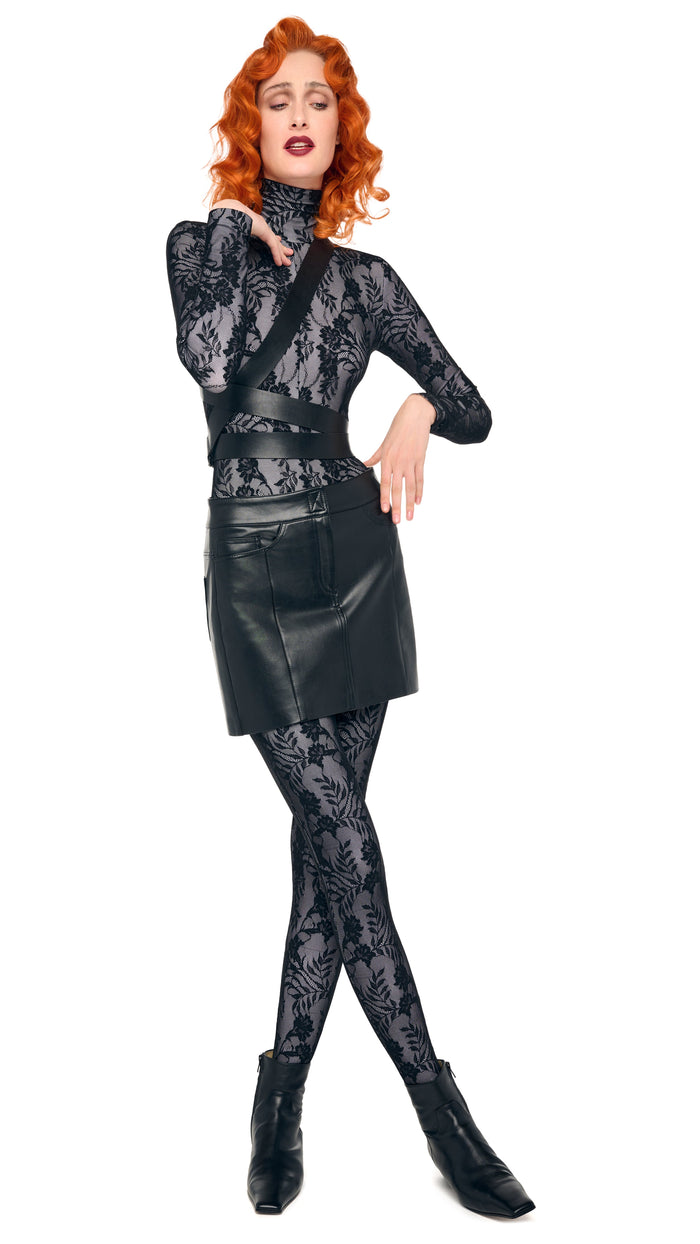 STRAIGHT JEAN MINI SKIRT #5