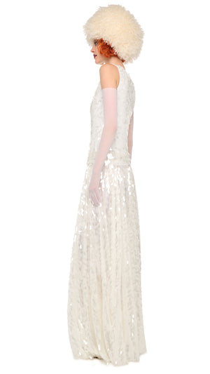 SLEEVELESS TOP / LONG FLARED GOWN #2 Thumbnail