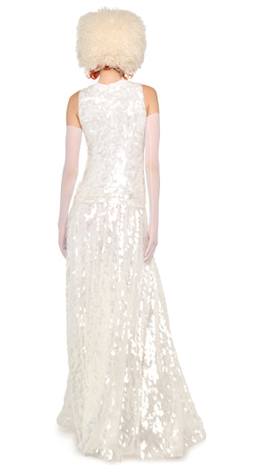 SLEEVELESS TOP / LONG FLARED GOWN #3 Thumbnail