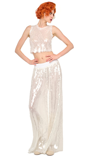 SLEEVELESS CROPPED TOP #1 Thumbnail