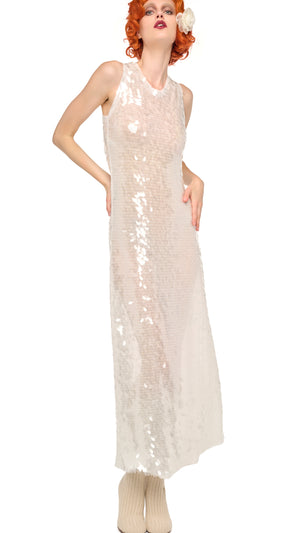 SLEEVELESS LONG SWING DRESS #5 Thumbnail