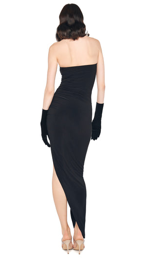 STRAPLESS SIDE DRAPE GOWN #3 Thumbnail