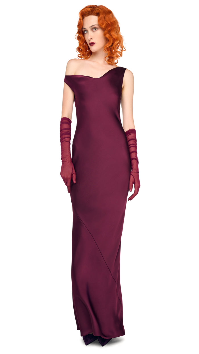 DROP SHOULDER MARIA GOWN #1